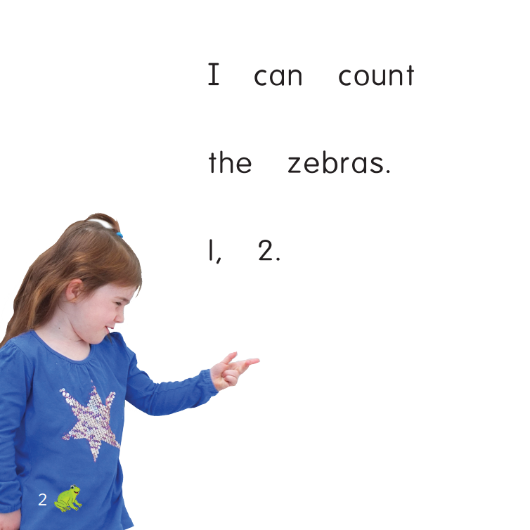 I Can Count book | Frog series (word by word)