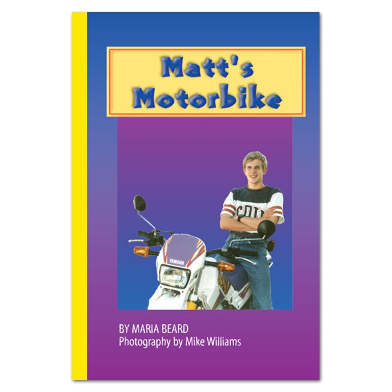 Matt’s Motorbike book by Maria Beard