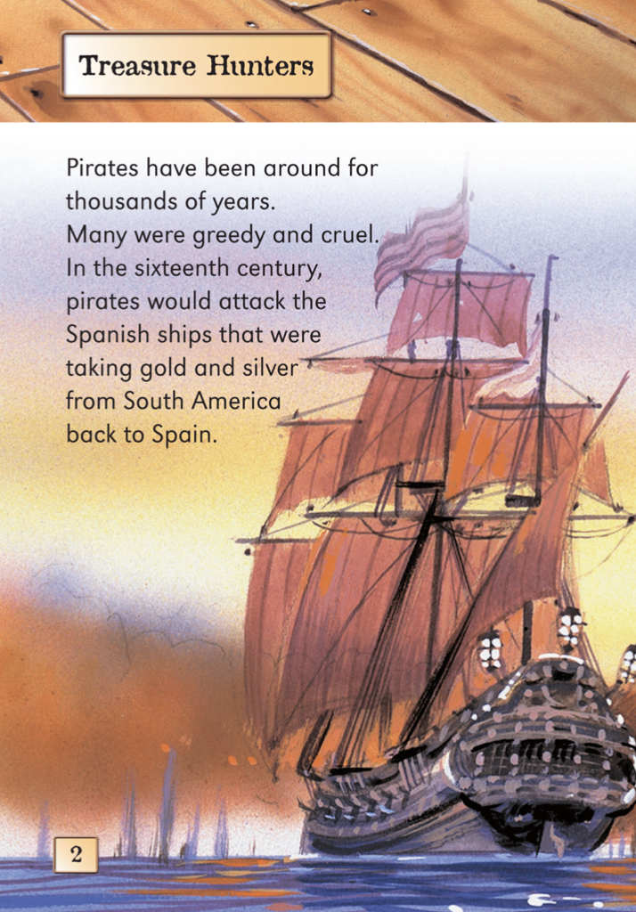 Pirates book by Sandy McKay