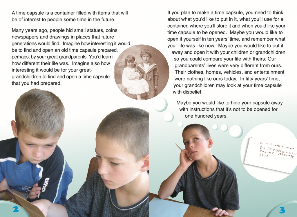 Time Capsule book by Wendy Perkinson