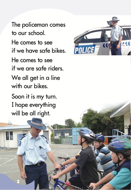 Bike Safety book by Janet Newman