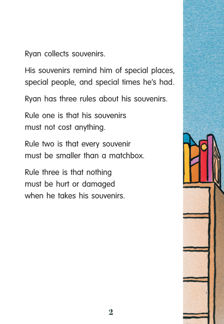 Souvenirs book by Meryl-Lynn Pluck