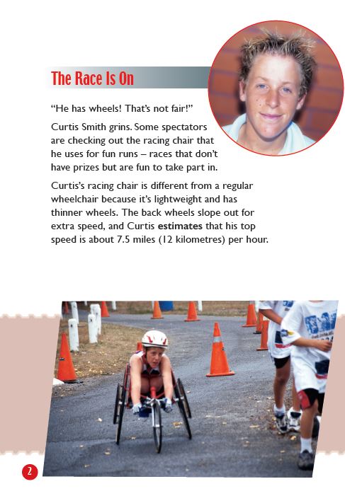 Wheelchair Racer book by Jane Buxton