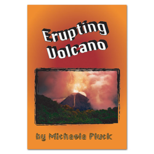 Erupting Volcano book by Pluck and Yanakis - Rainbow Reading