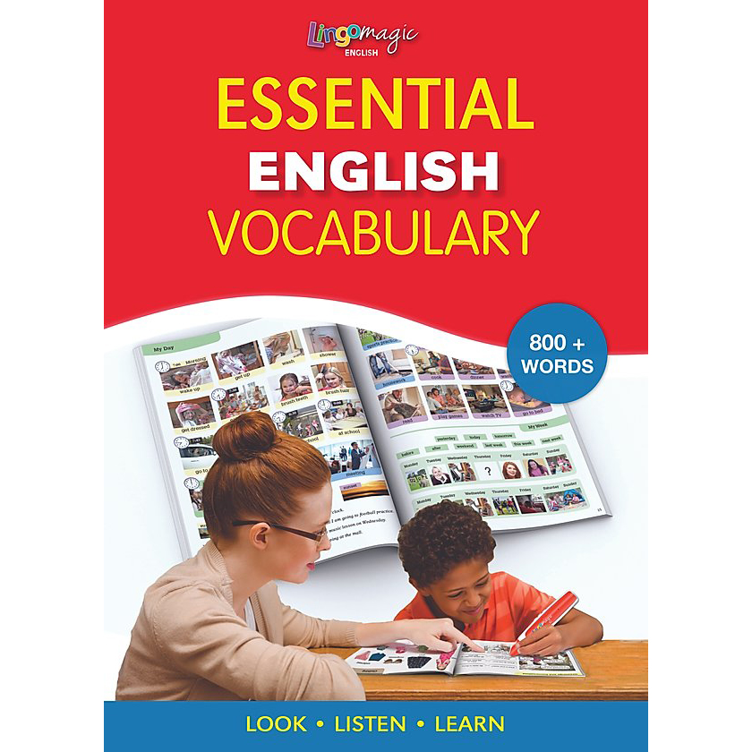 Essential English Vocabulary Book (word by word) | LINGOMAGIC - Rainbow