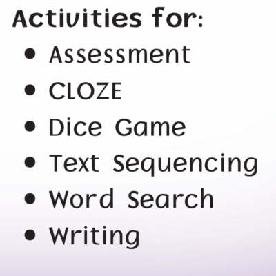 Assessments & Activity Sheets - other series