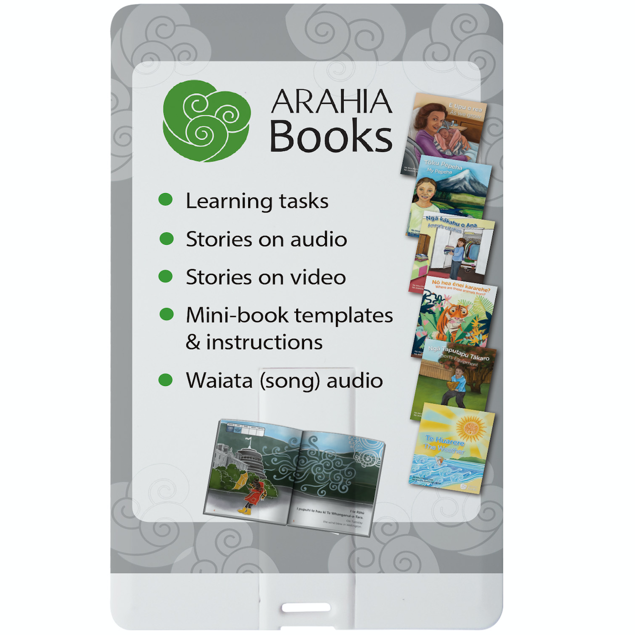 Activities: for All 6 Titles | ARAHIA – USB card & Download - Rainbow Reading Activities: for All 6 Titles | ARAHIA – USB card & Download - Rainbow Reading