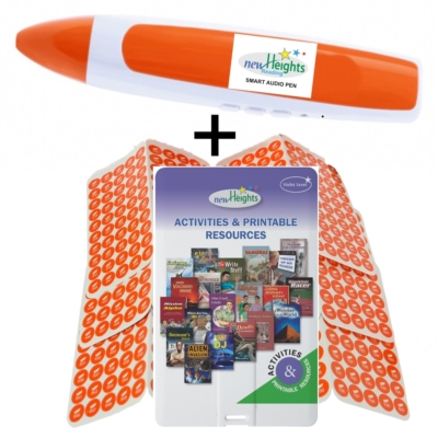 Audio Reading Pen + Digital Activities | NEW HEIGHTS: Violet