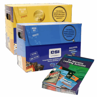 Yellow, Aqua + 5 bonus Purple (year 6) books